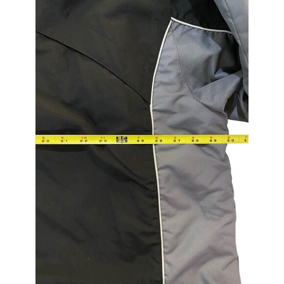 Footlocker Winter Jacket Men’s Size 3XL Black Grey Zip Up 4 Pockets - Picture 8 of 12